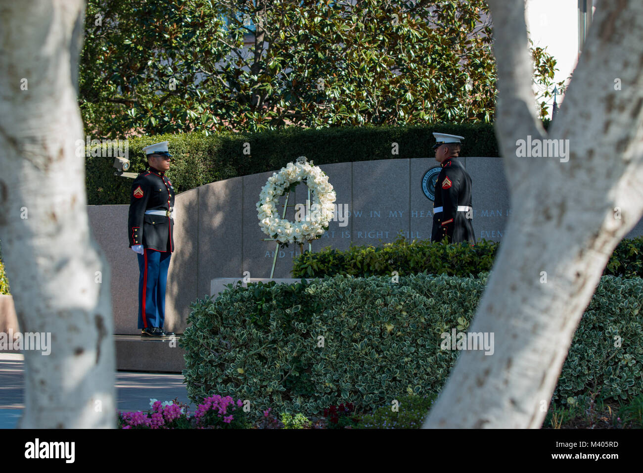 Ronald reagan presidential foundation and library hi-res stock ...