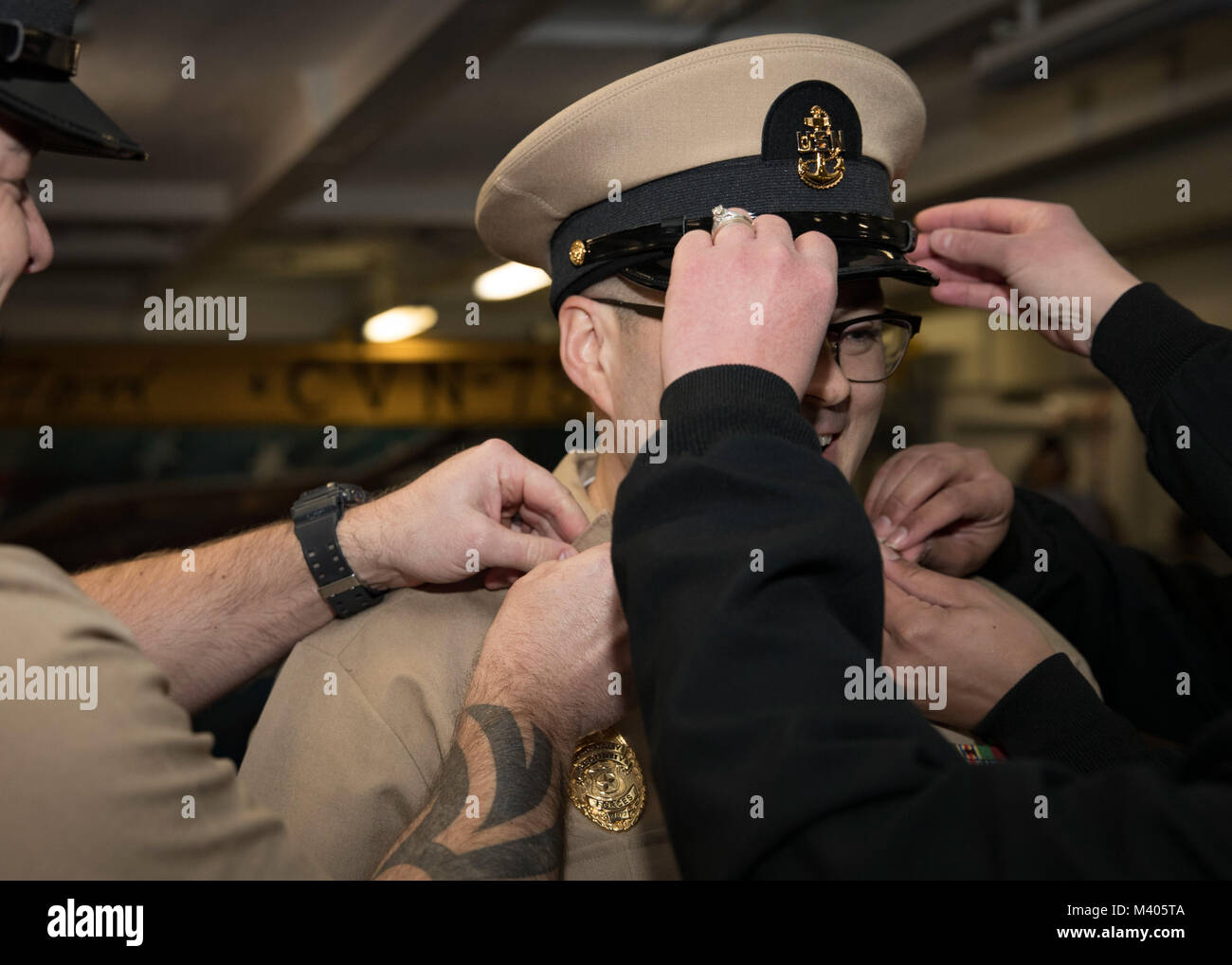 Chief master at arms hi-res stock photography and images - Alamy