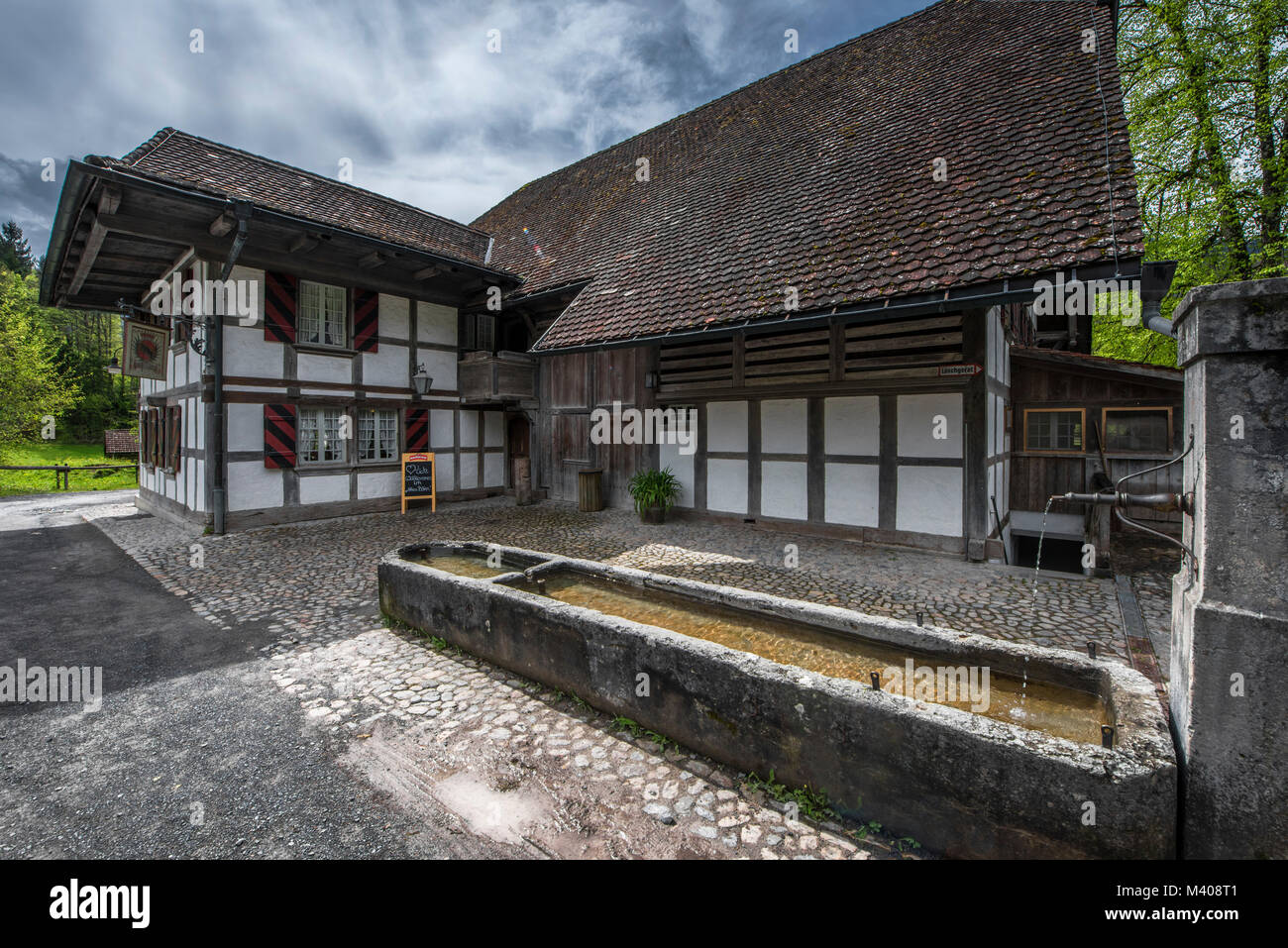 Lifestyle from different times and different parts of Switzerland in