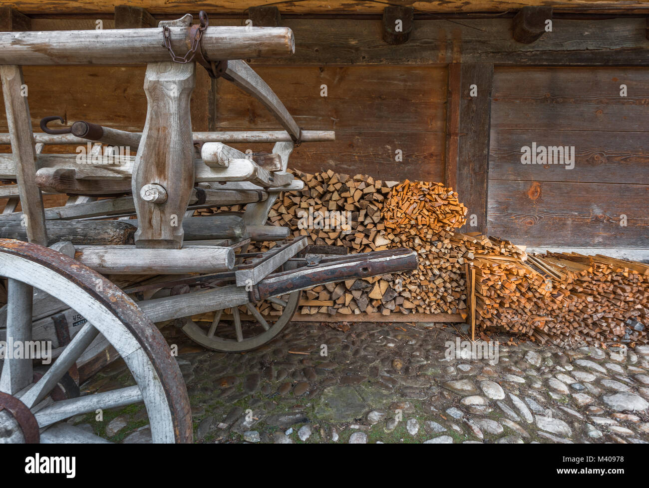 Lifestyle from different times and different parts of Switzerland in