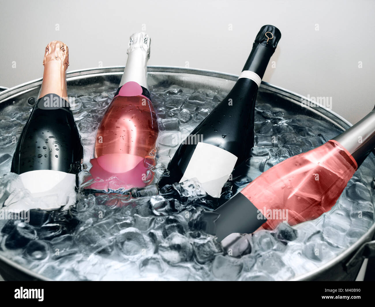 Close up wine bottle cooler hires stock photography and images Alamy