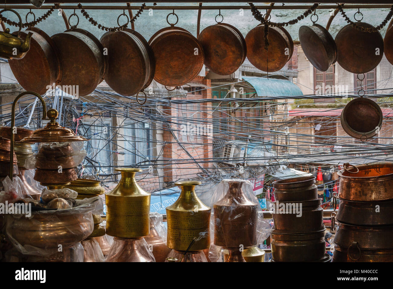 Brass utensils hires stock photography and images Alamy