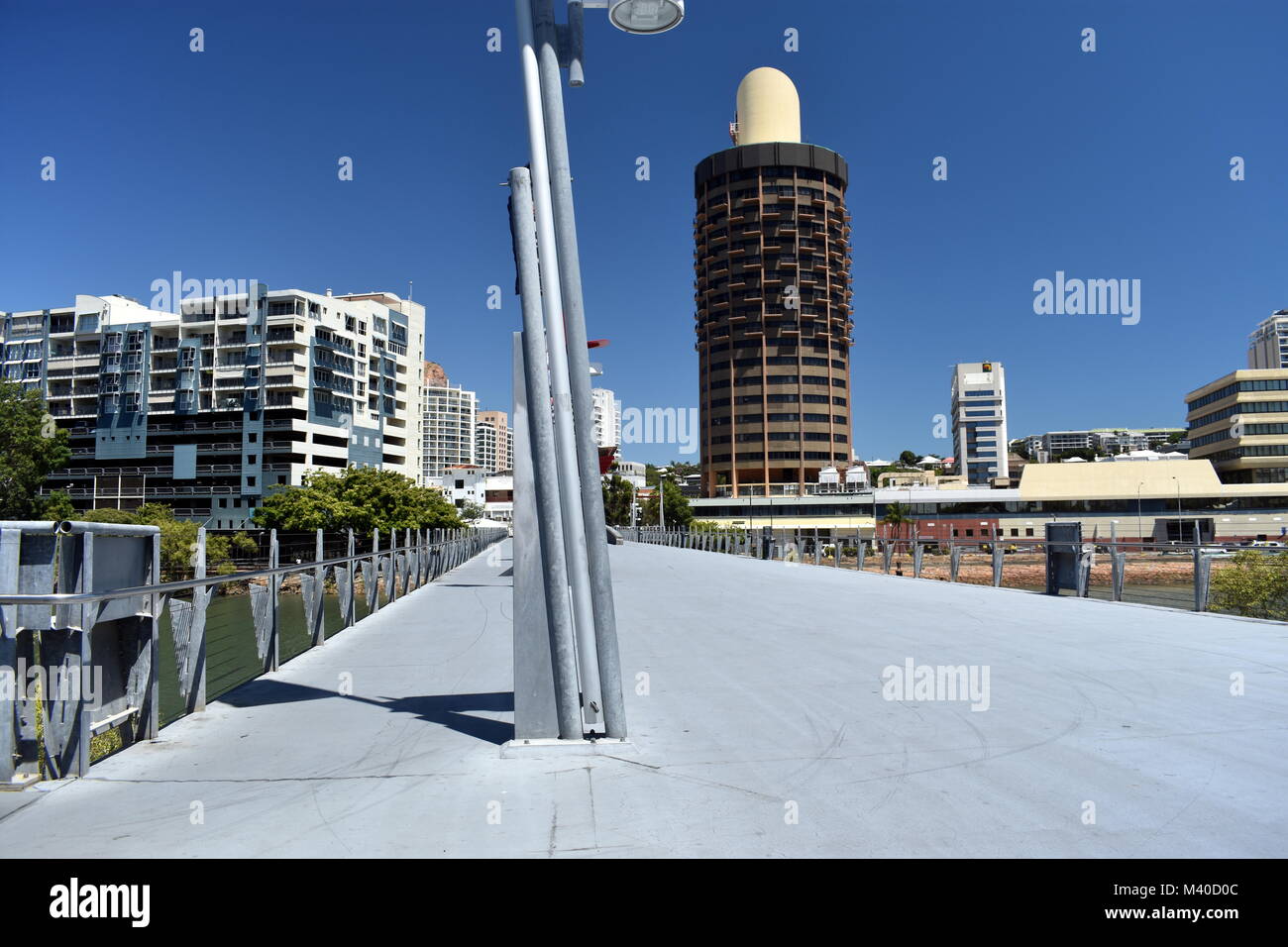 Victoria bridge Townsville. Stock Photo
