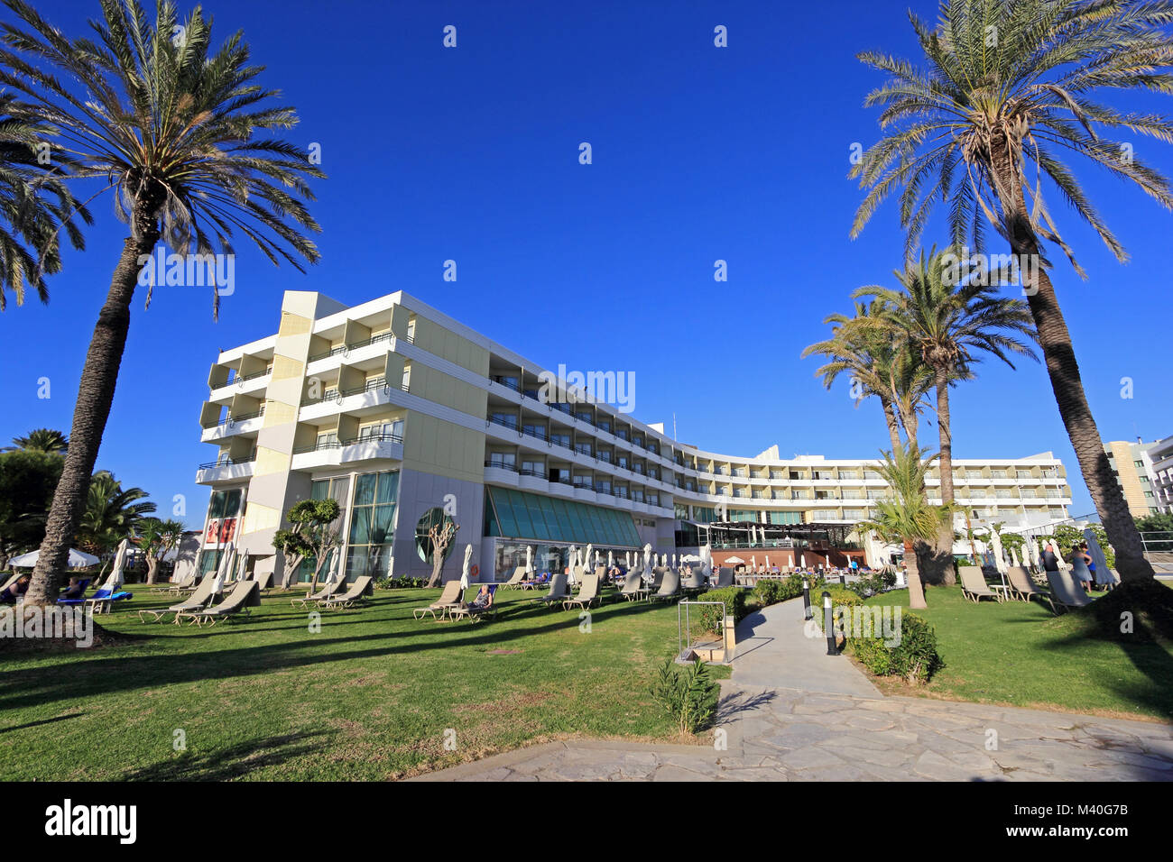 Louis Imperial Beach Hotel, Paphos. Cyprus Stock Photo
