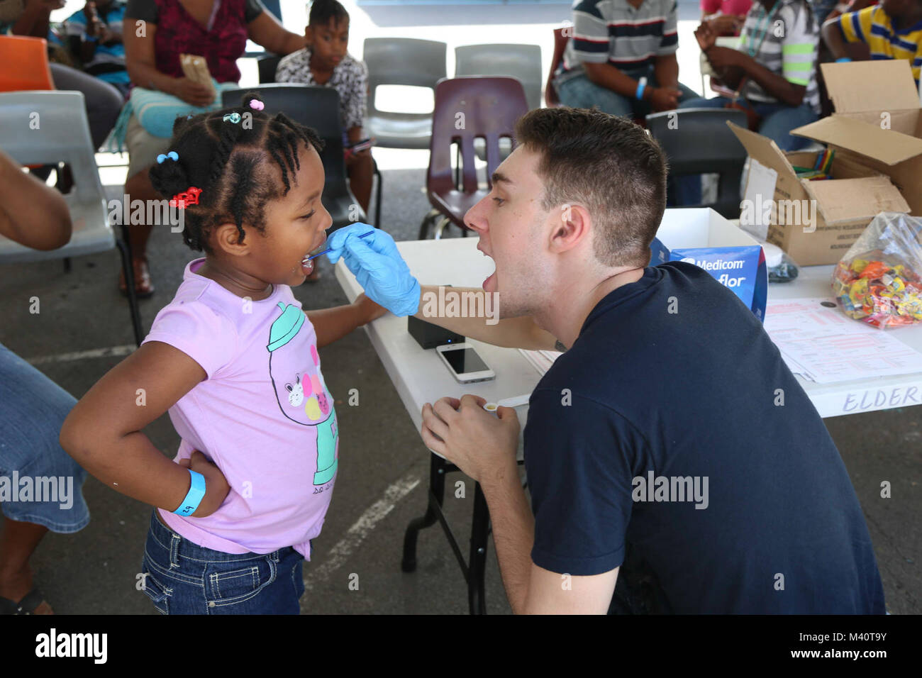 150805ABK746140 ROSEAU, Dominica (Aug. 5, 2015) Hospitalman Joseph
