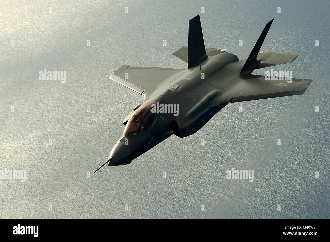 An f 22 raptor from edwards air force base hi-res stock photography and ...