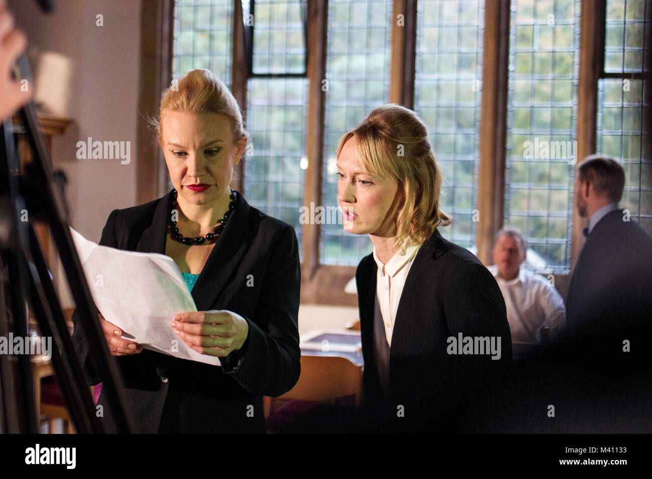 PRECOGNITION From Left Alexandra Parker Sadie Parsons On set 2018 precognition-from-left-alexandra-parker-sadie-parsons-on-set-2018