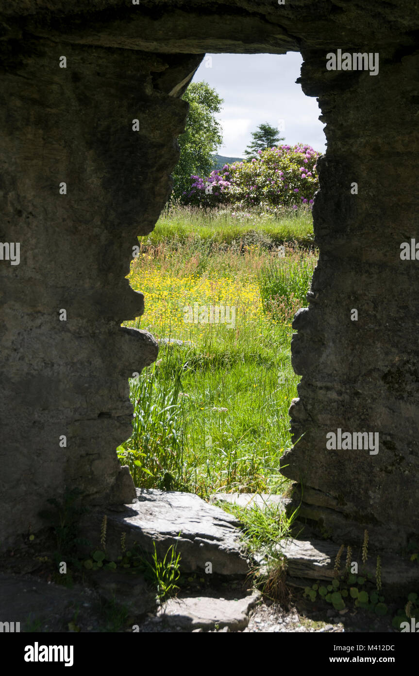 The ruins of Dunboy Castle near Castletownbere on the Beara Peninsula