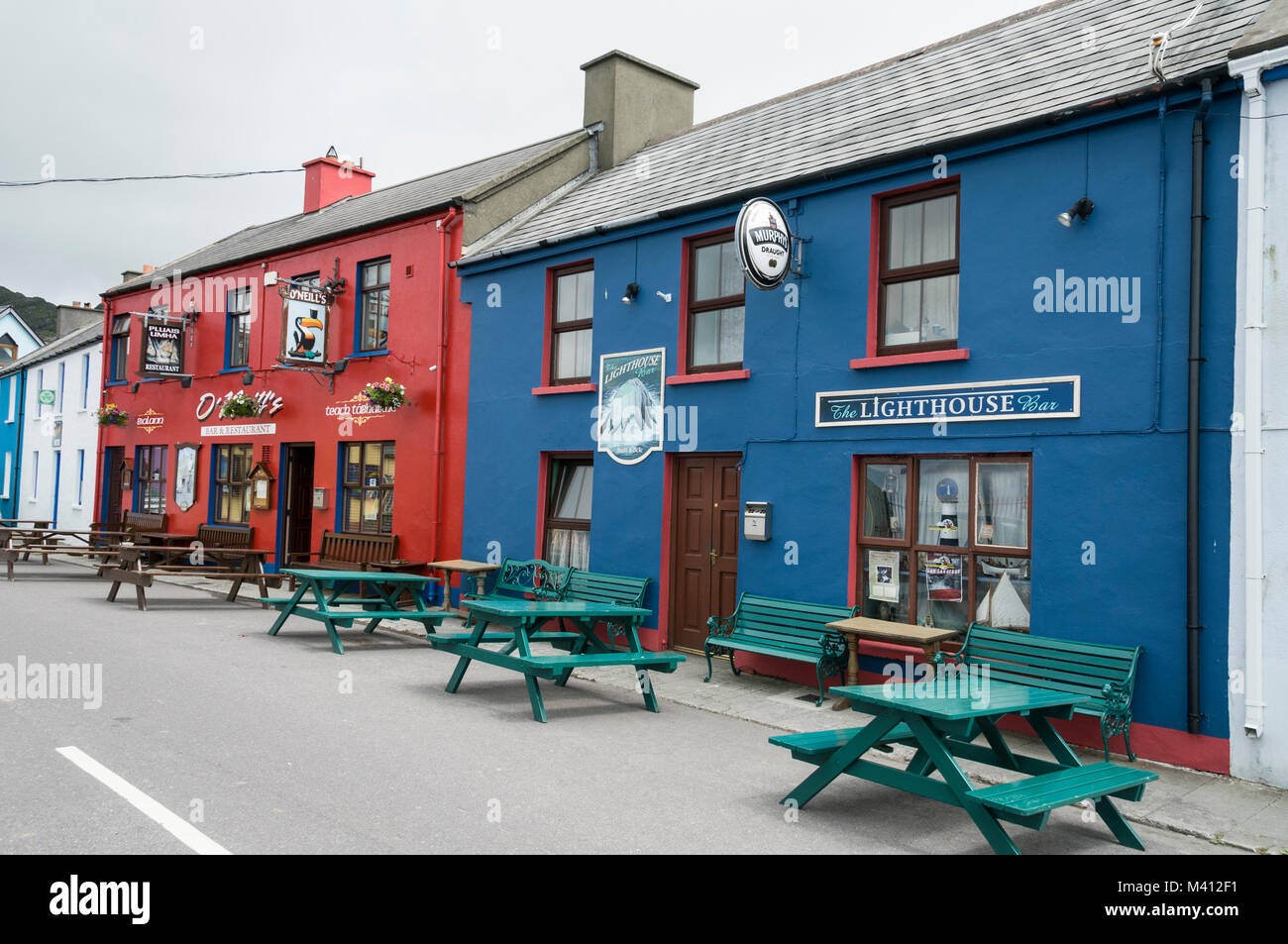 Two Pubs Next Door To Each Other O Neils Pub And The Lighthouse