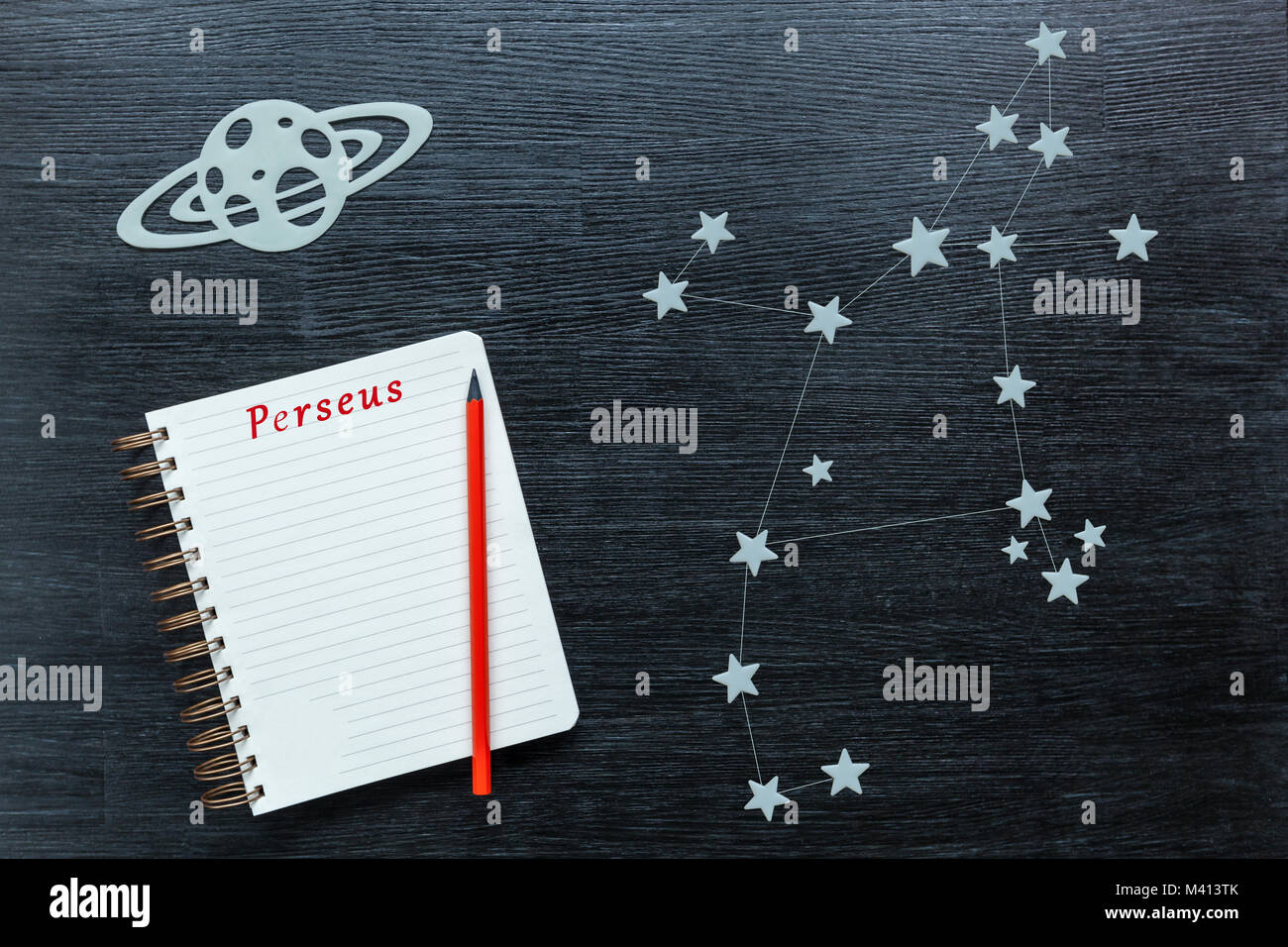 Perseus constellation map hi-res stock photography and images - Alamy