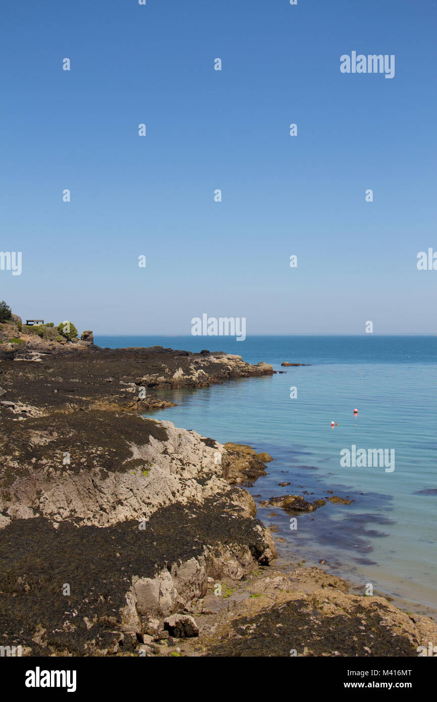St Rozels Bay Rozel Bay, Jersey, Channel Islands, UK Stock Photo - Alamy