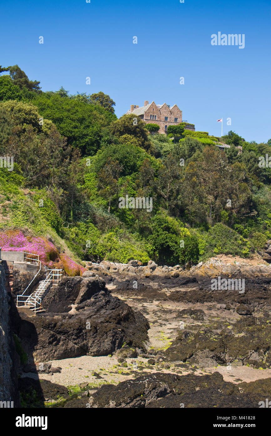 St Rozels Bay Rozel Bay, Jersey, Channel Islands, UK Stock Photo - Alamy
