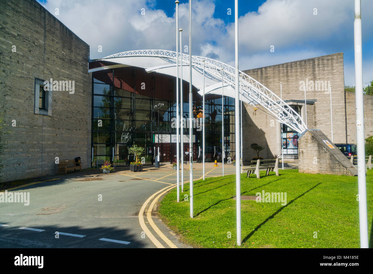 Llangollen Eisteddfod pavilion, Denbighshire, Wales, UK Stock Photo Alamy