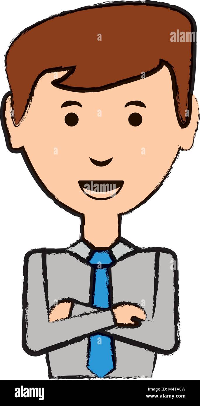 cartoon businessman icon Stock Vector Image & Art - Alamy