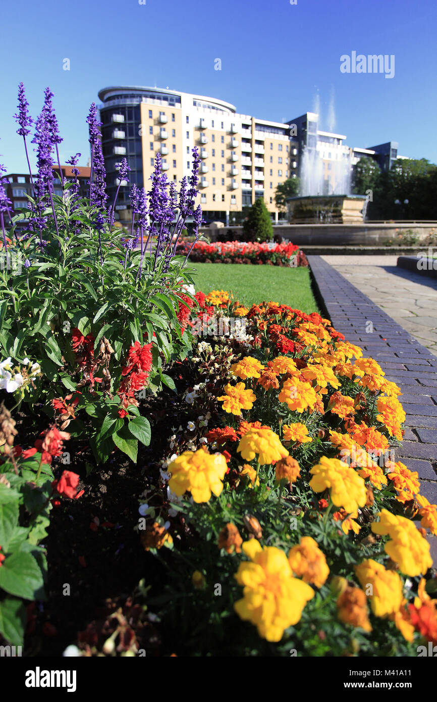 Queen's Gardens, Hull Stock Photo Alamy