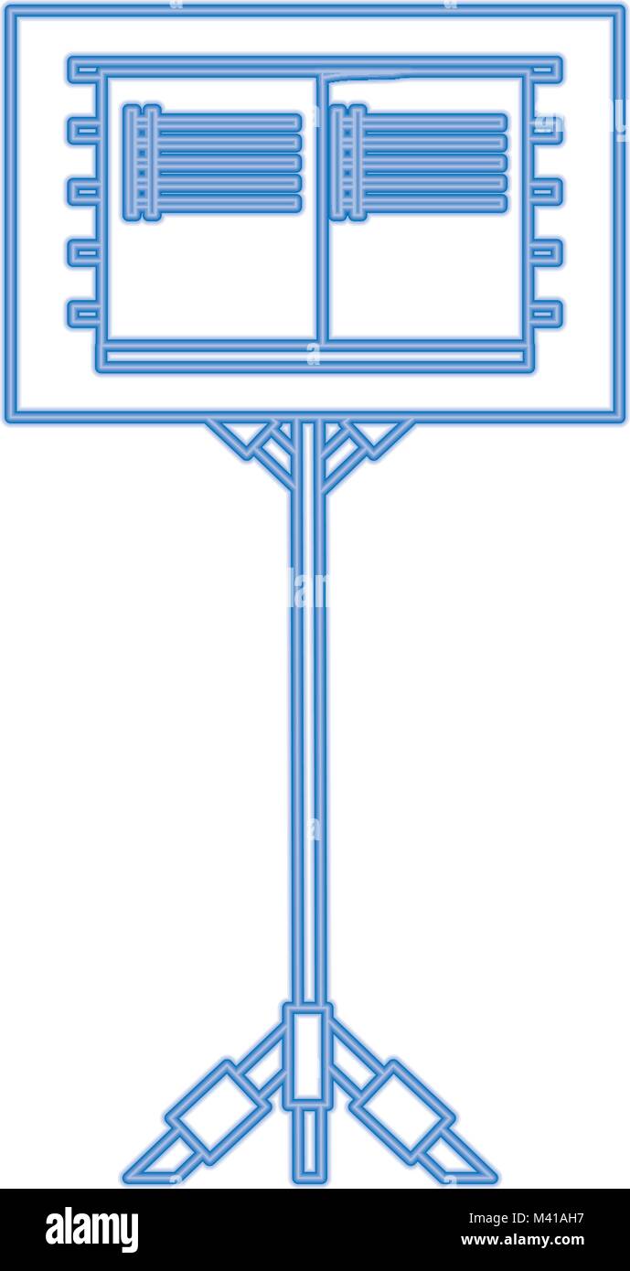 Musical black board Stock Vector Images - Alamy