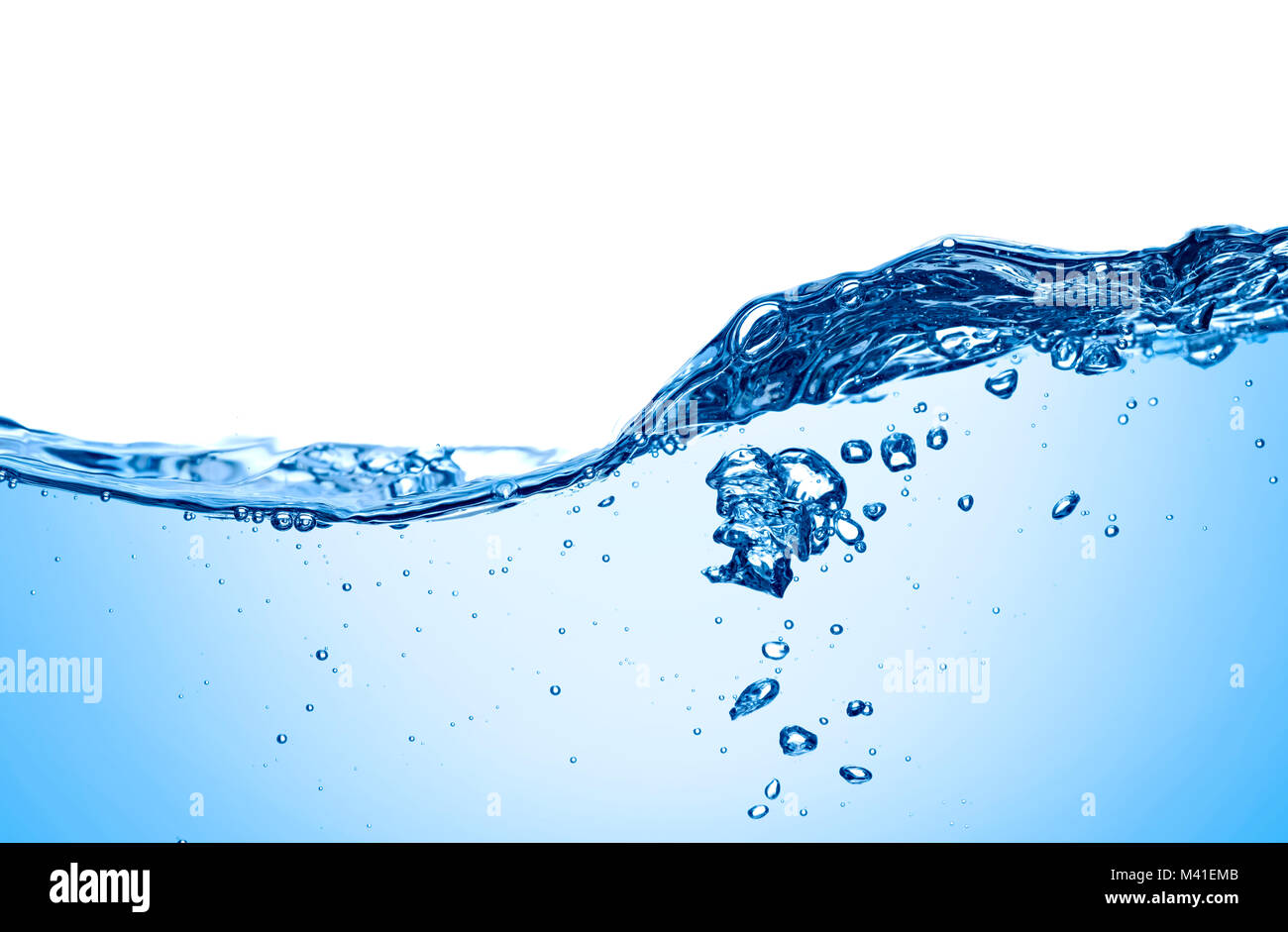 close up of water waves on white background Stock Photo - Alamy