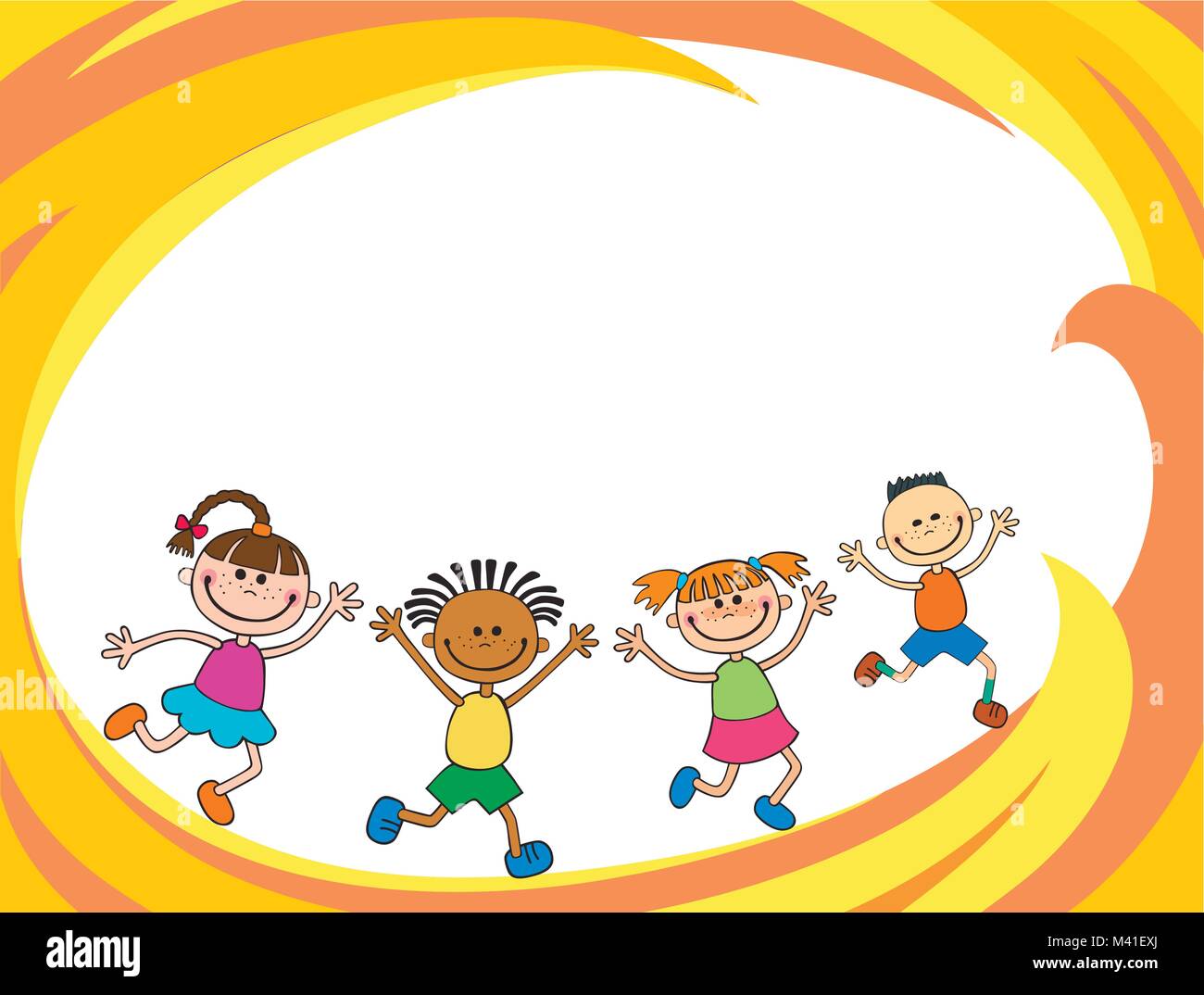 Fun Run Stock Vector Images Page 2 Alamy