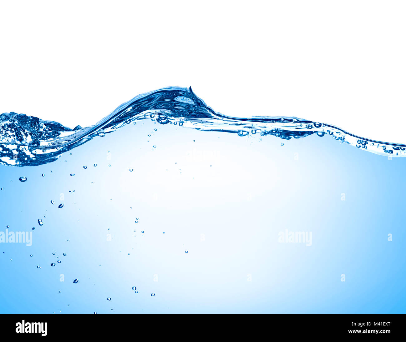 close up of water waves on white background Stock Photo - Alamy