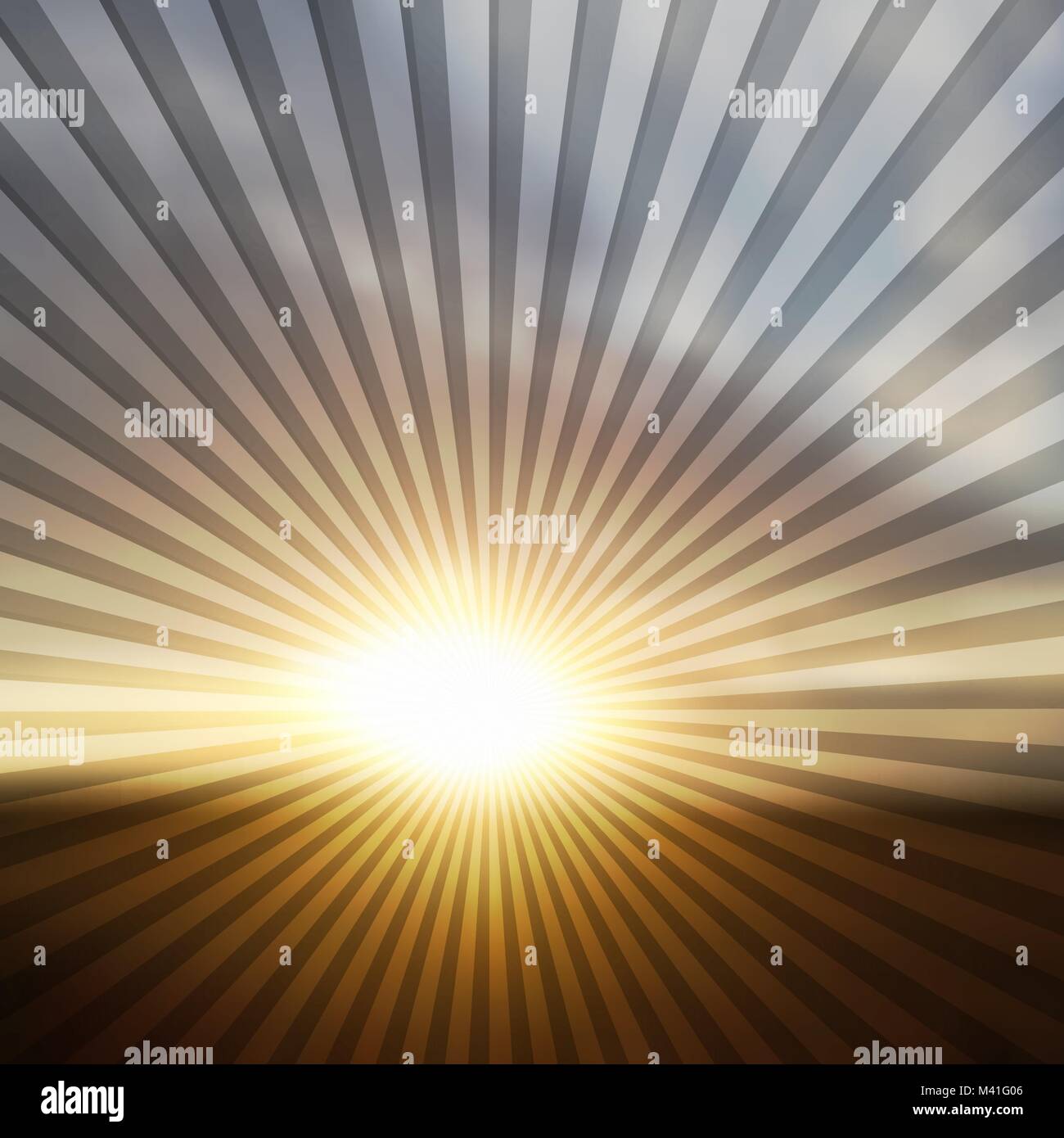 abstract vector blur background with sun rays Stock Vector Image & Art ...