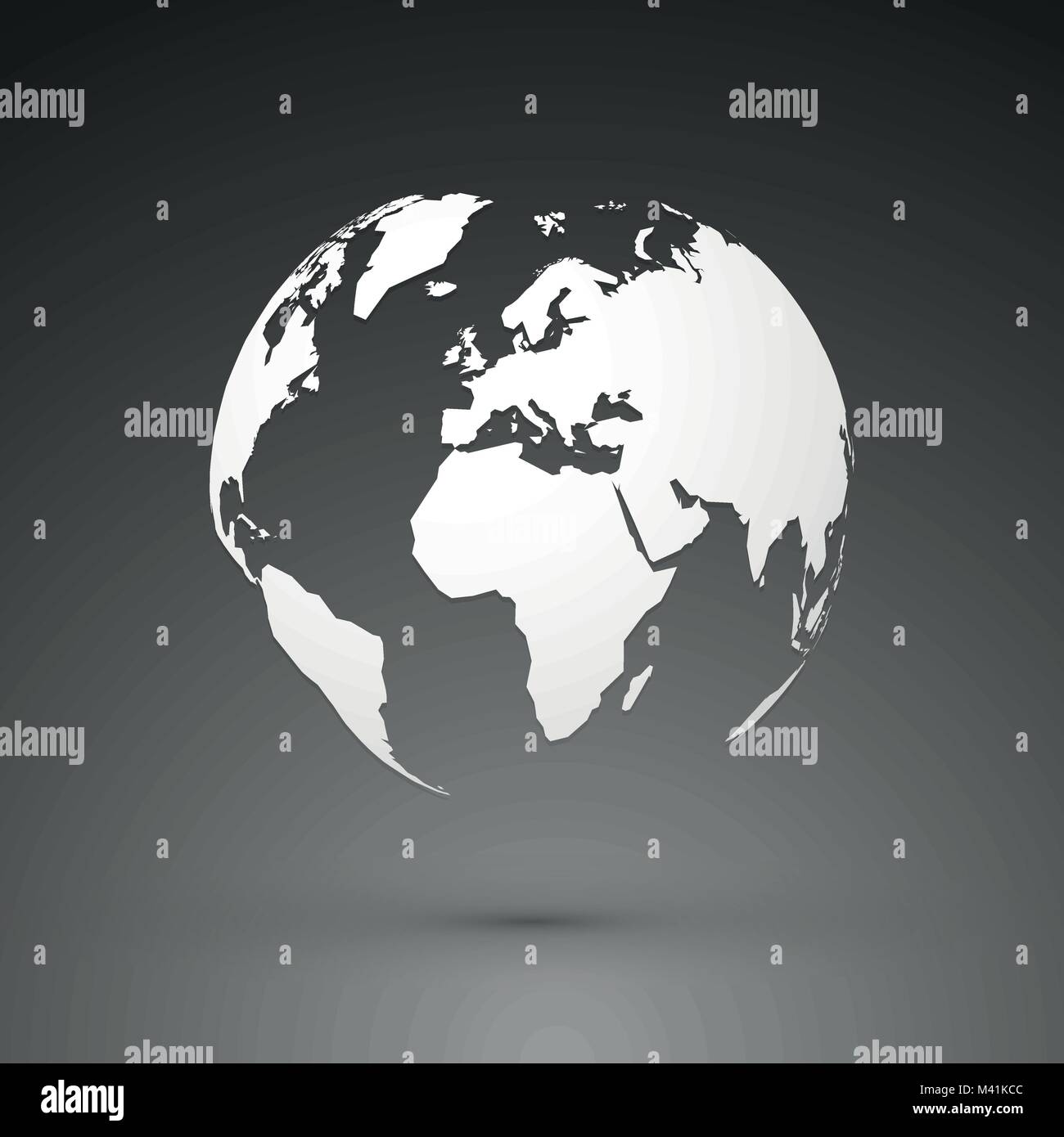 world map illustration Stock Vector Image & Art - Alamy