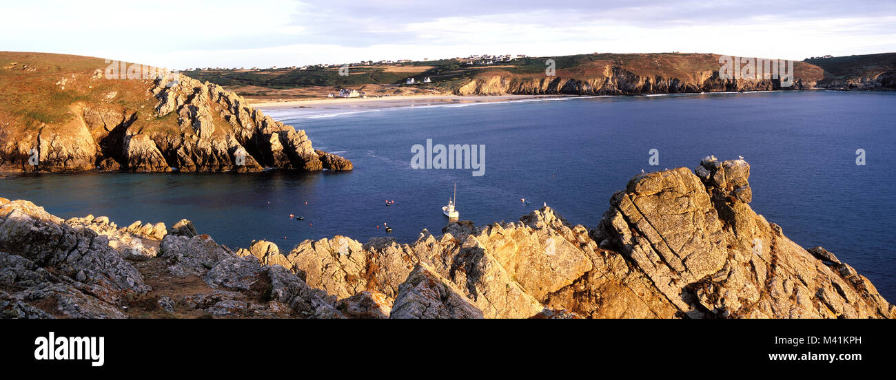 France, Finistere, Baie des Trepasses (Bay of the Deads) Stock Photo