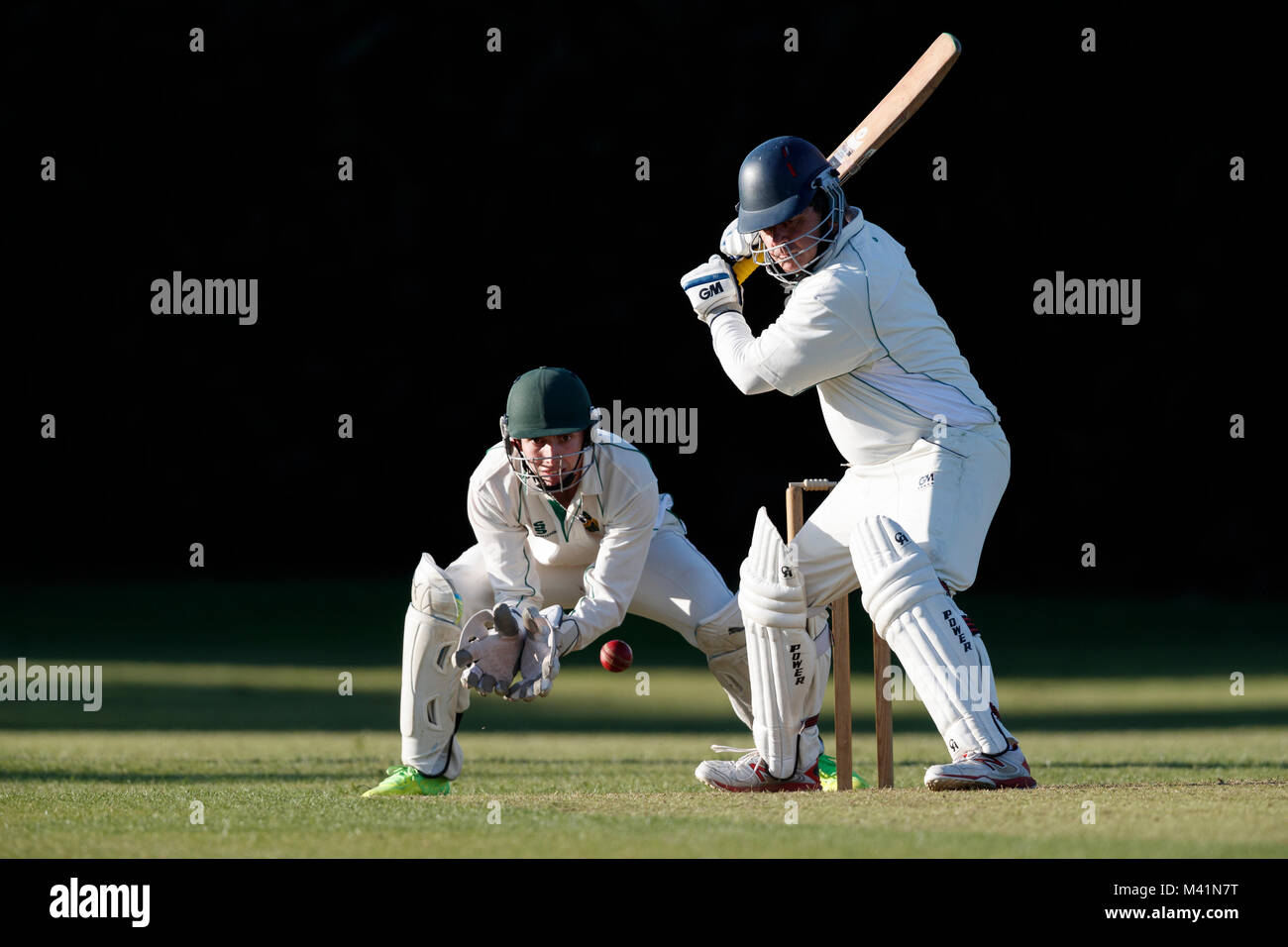 Cricket batsman batting wicket hires stock photography and images Alamy
