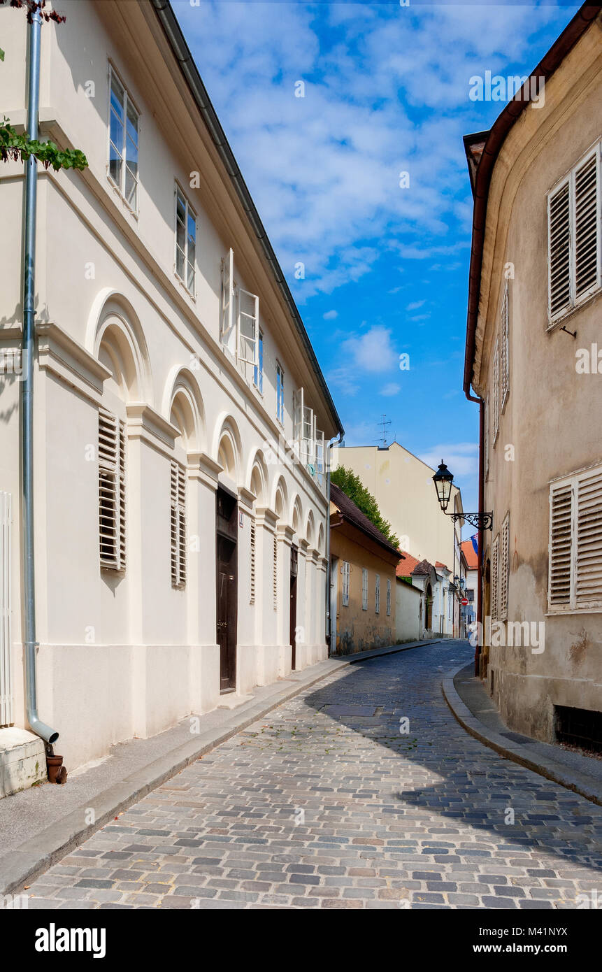 Upper Town Zagreb, capital of Croatia, Europe Stock Photo - Alamy