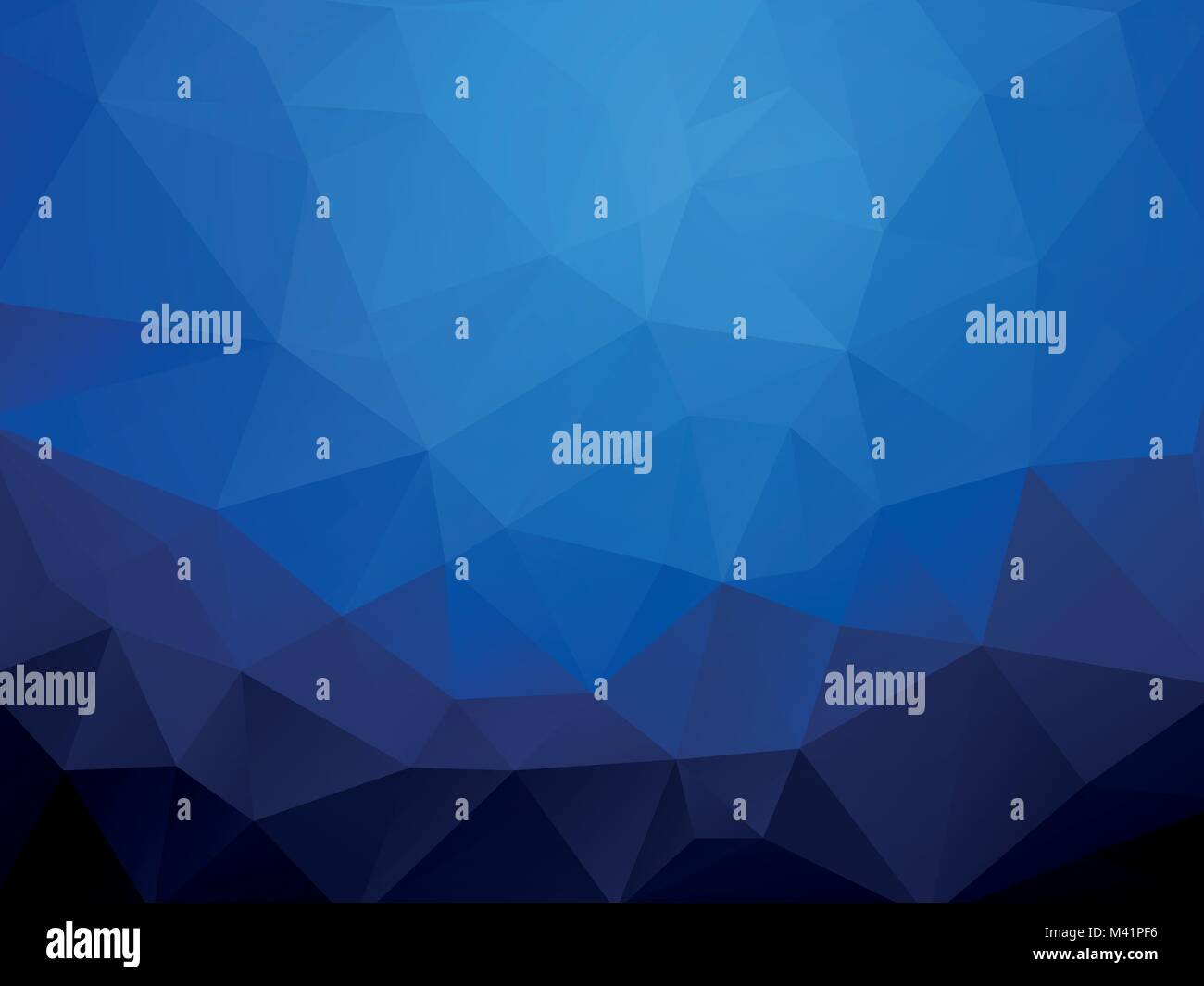 dark blue ocean geometric wallpaper background Stock Vector