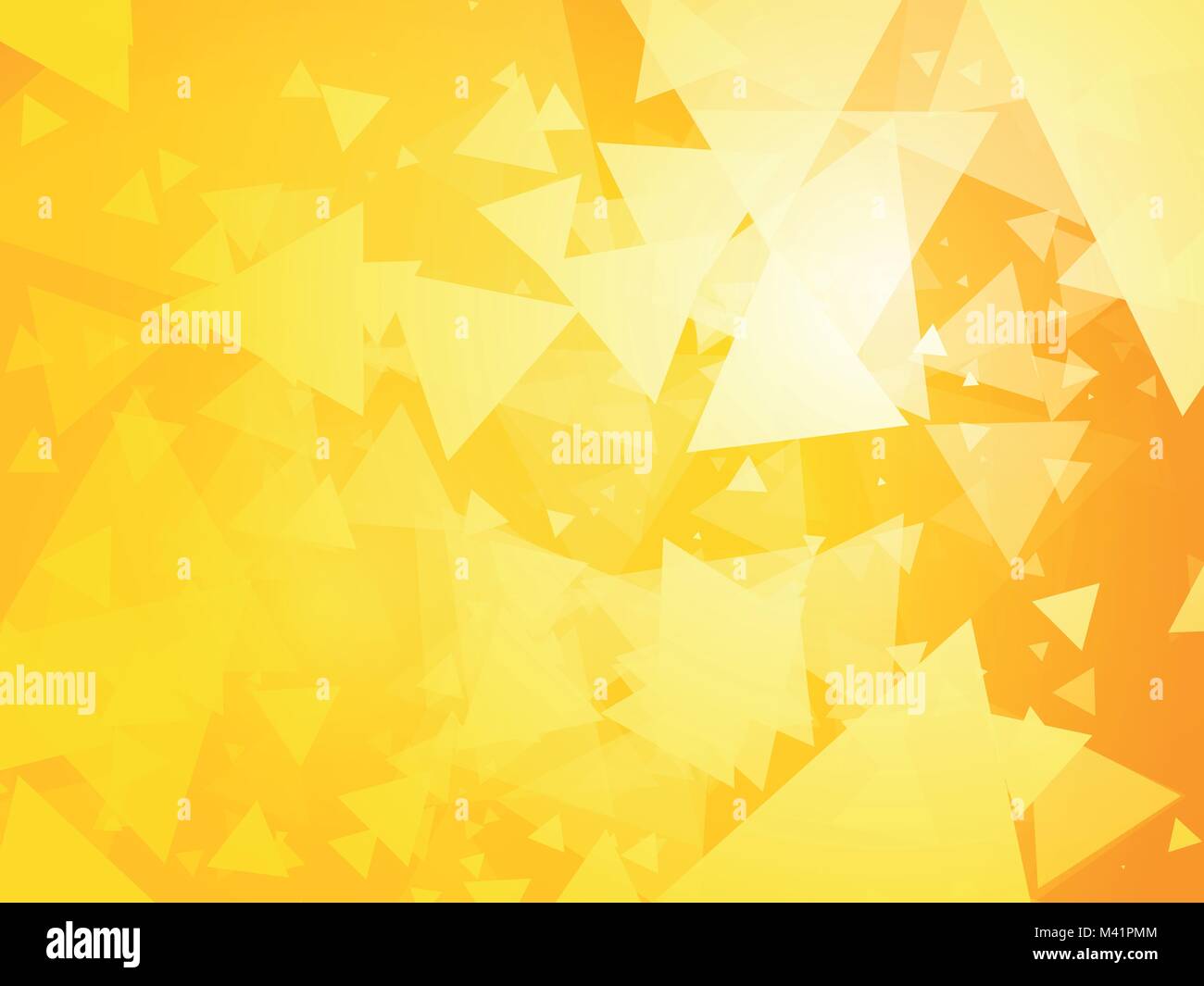 yellow triangle background Stock Vector Image & Art - Alamy