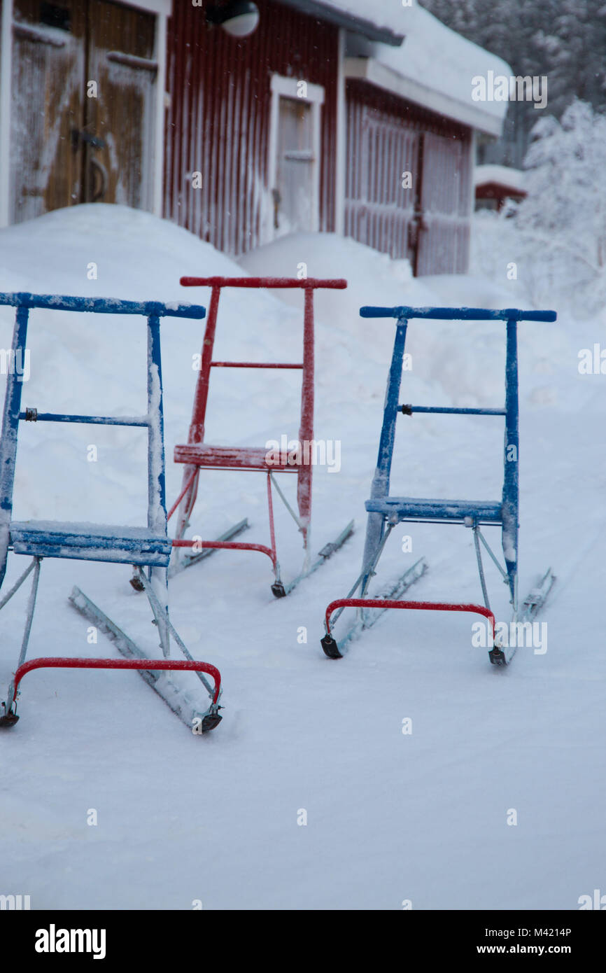 Kick sled hires stock photography and images Alamy
