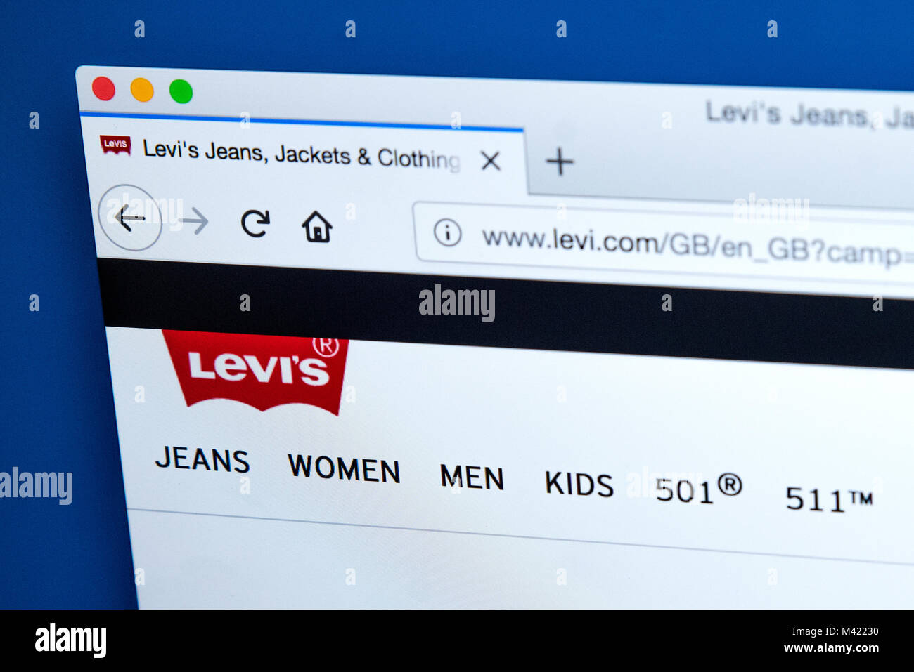 Levis Clothes Fashion Shop On High Resolution Stock Photography and Images  - Alamy
