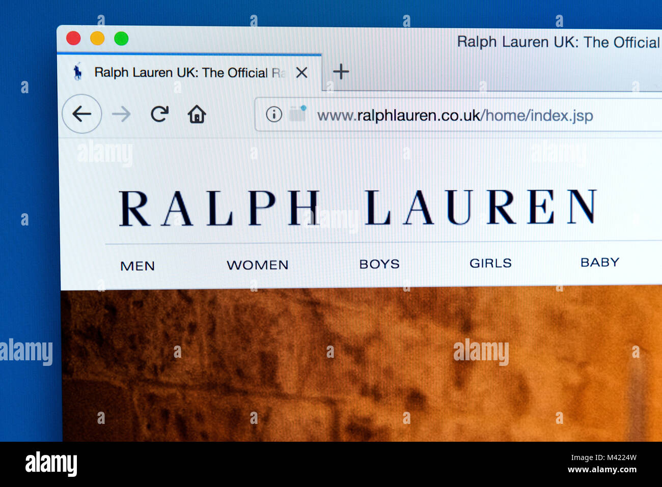 Ralph lauren designer label hi-res stock photography and images - Alamy