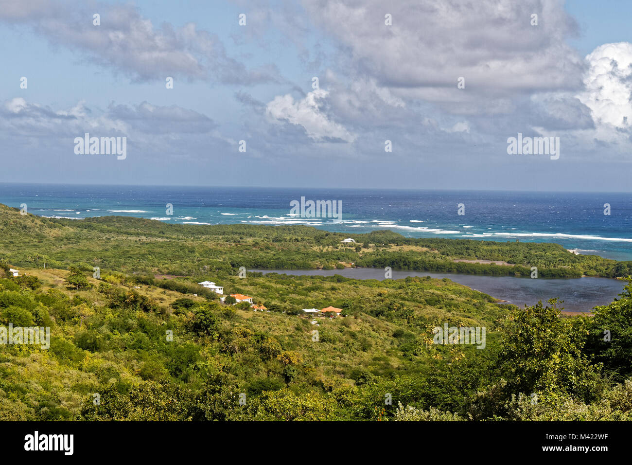 Ferre culdesac - Le Marin - Martinique - FWI Stock Photo