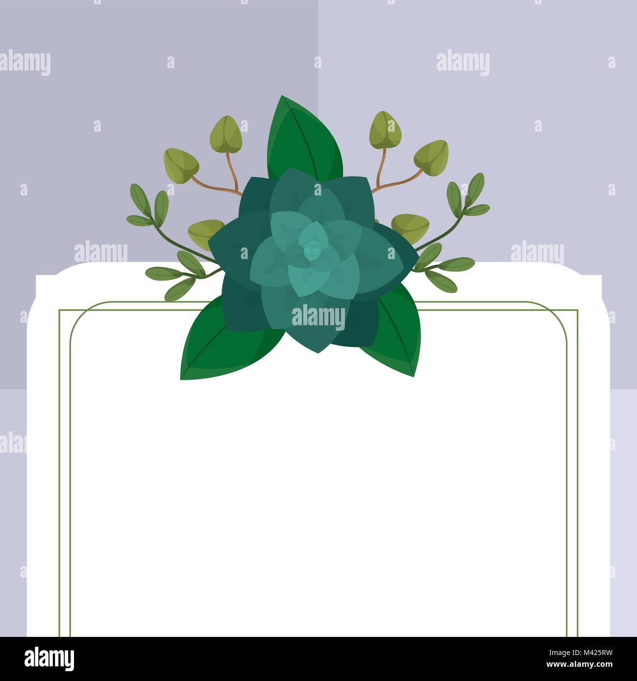 Frame with flowers Stock Vector Image & Art - Alamy