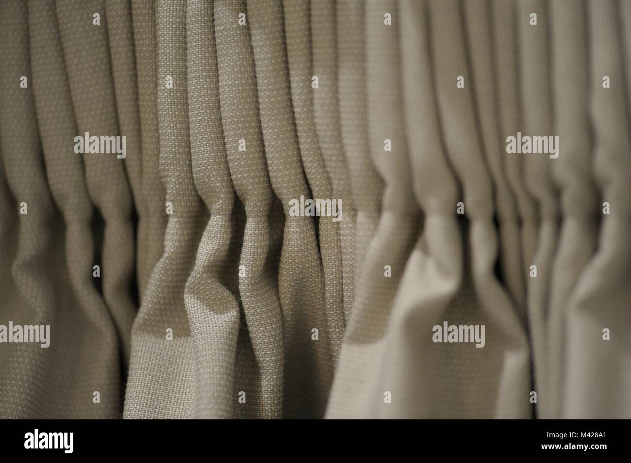 Materials And Fabrics For High End Curtains Stock Photo 174612761