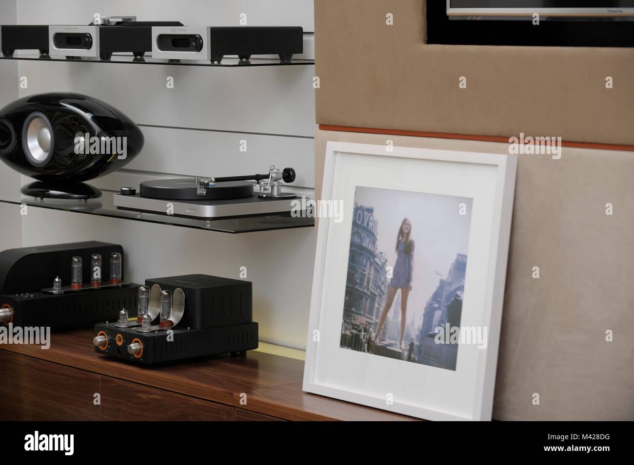 Stereo, high fidelity equipment Stock Photo Alamy