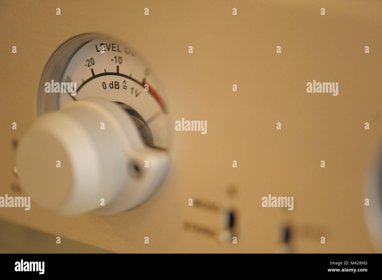 Stereo, high fidelity equipment Stock Photo Alamy