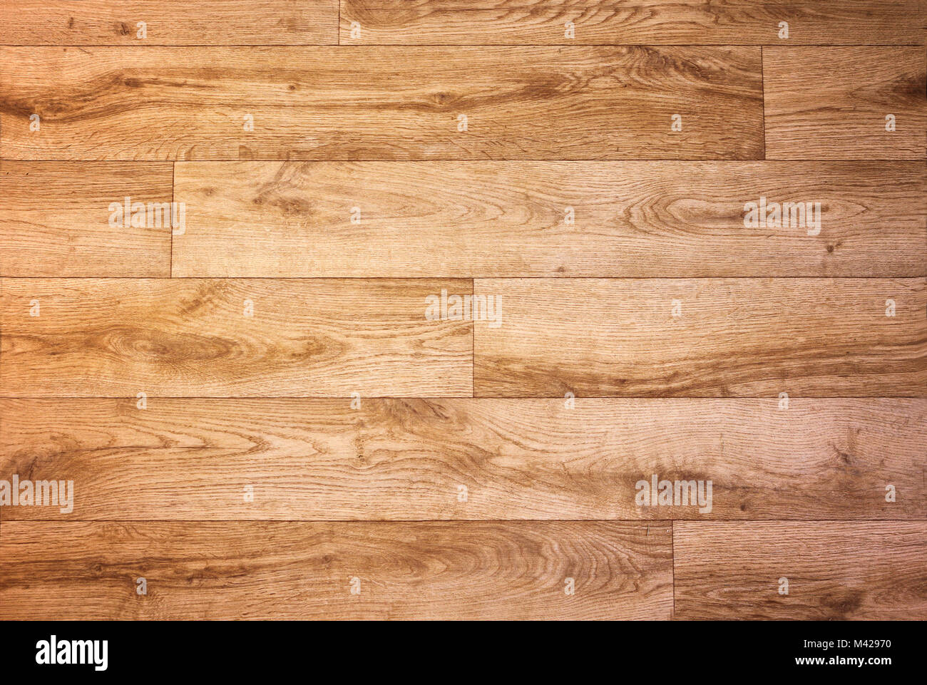 Wooden panelled floor texture Stock Photo