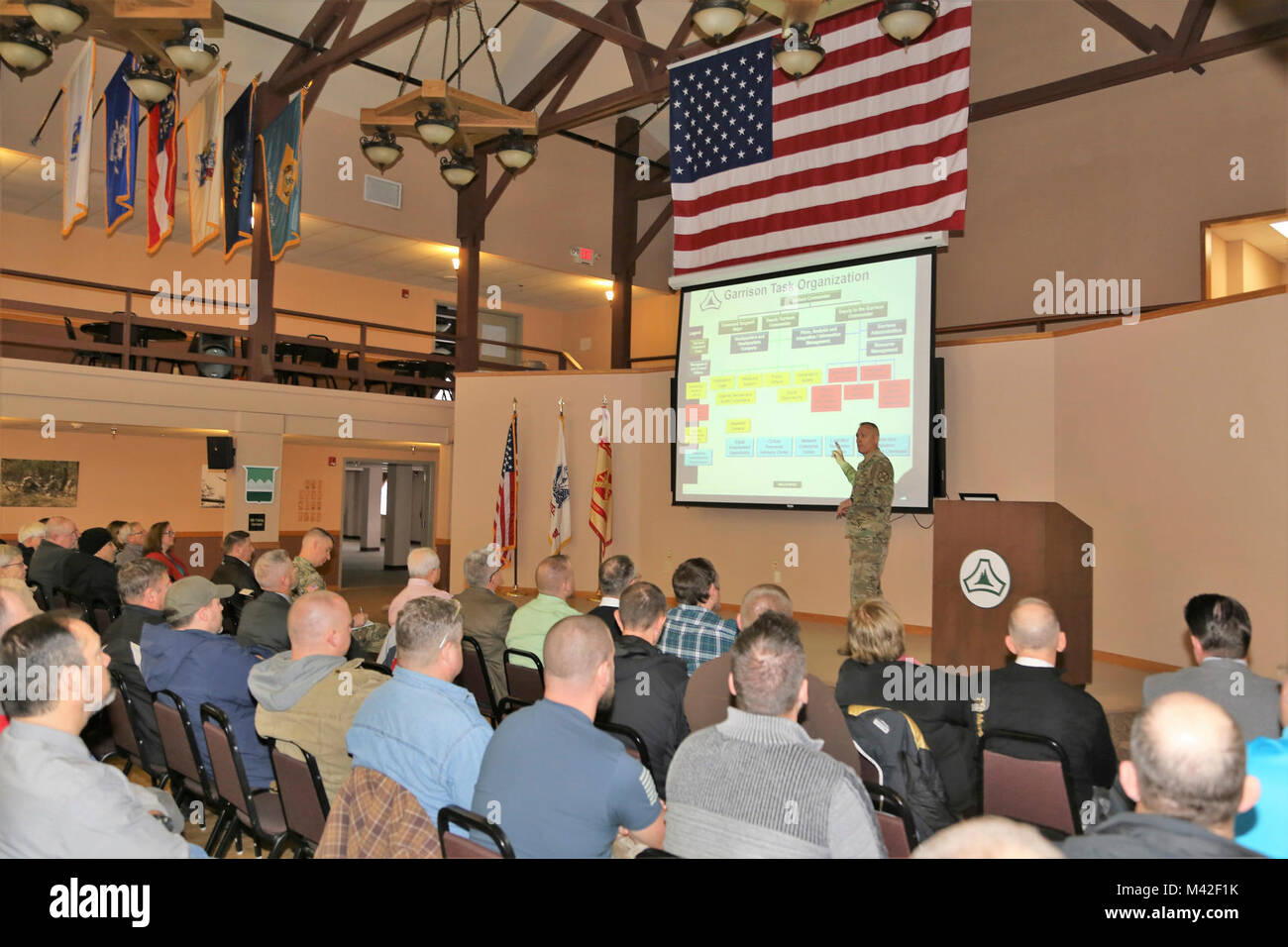 Garrison Commander Col. David J. Pinter Sr. provides his annual ...