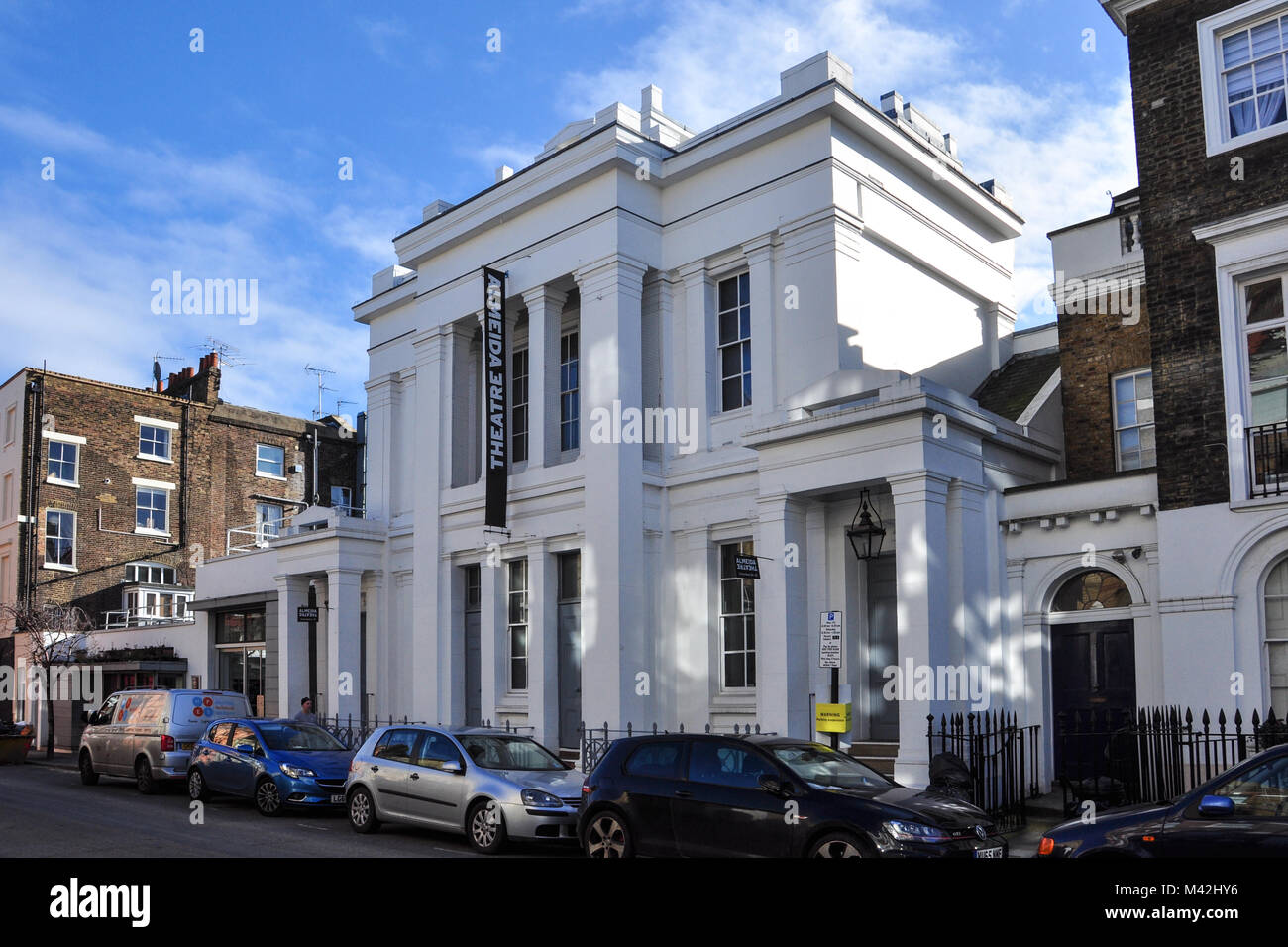 Almeida Theatre, Almeida Street, Islington, London, England, UK Stock Photo