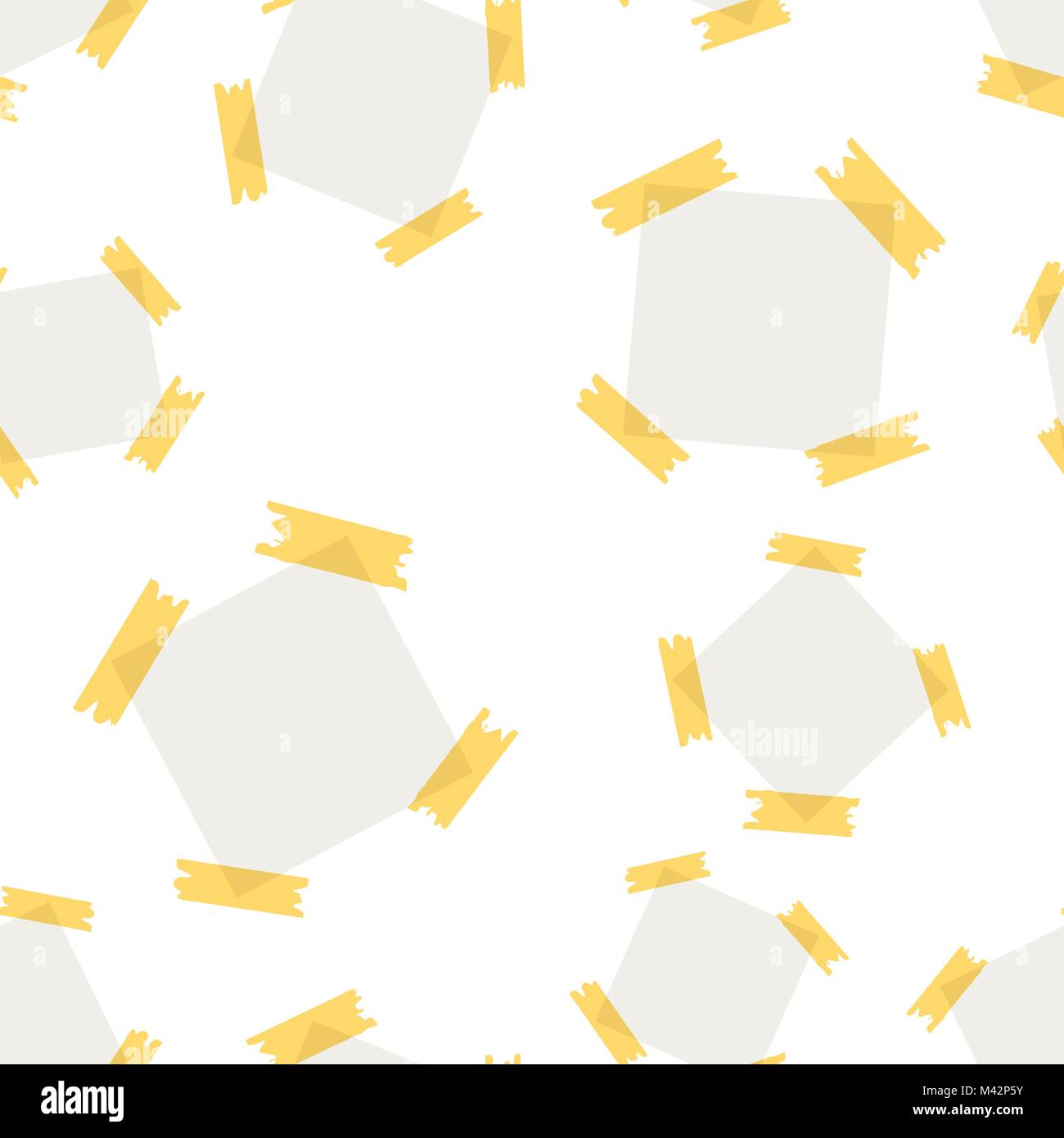 Note papers seamless pattern background. Business flat vector