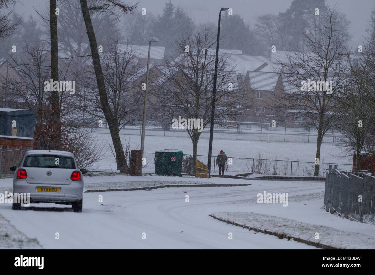 Dundee, Scotland, UK. 14th February, 2018. UK weather across North