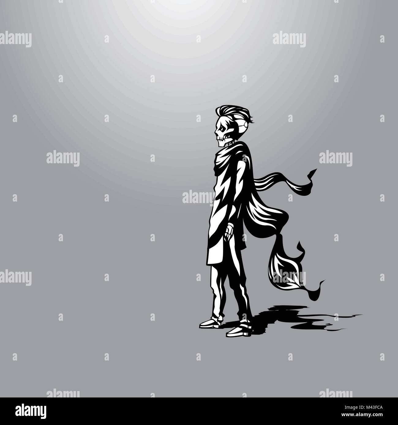 waiting for death vector illustration Stock Vector Image & Art - Alamy