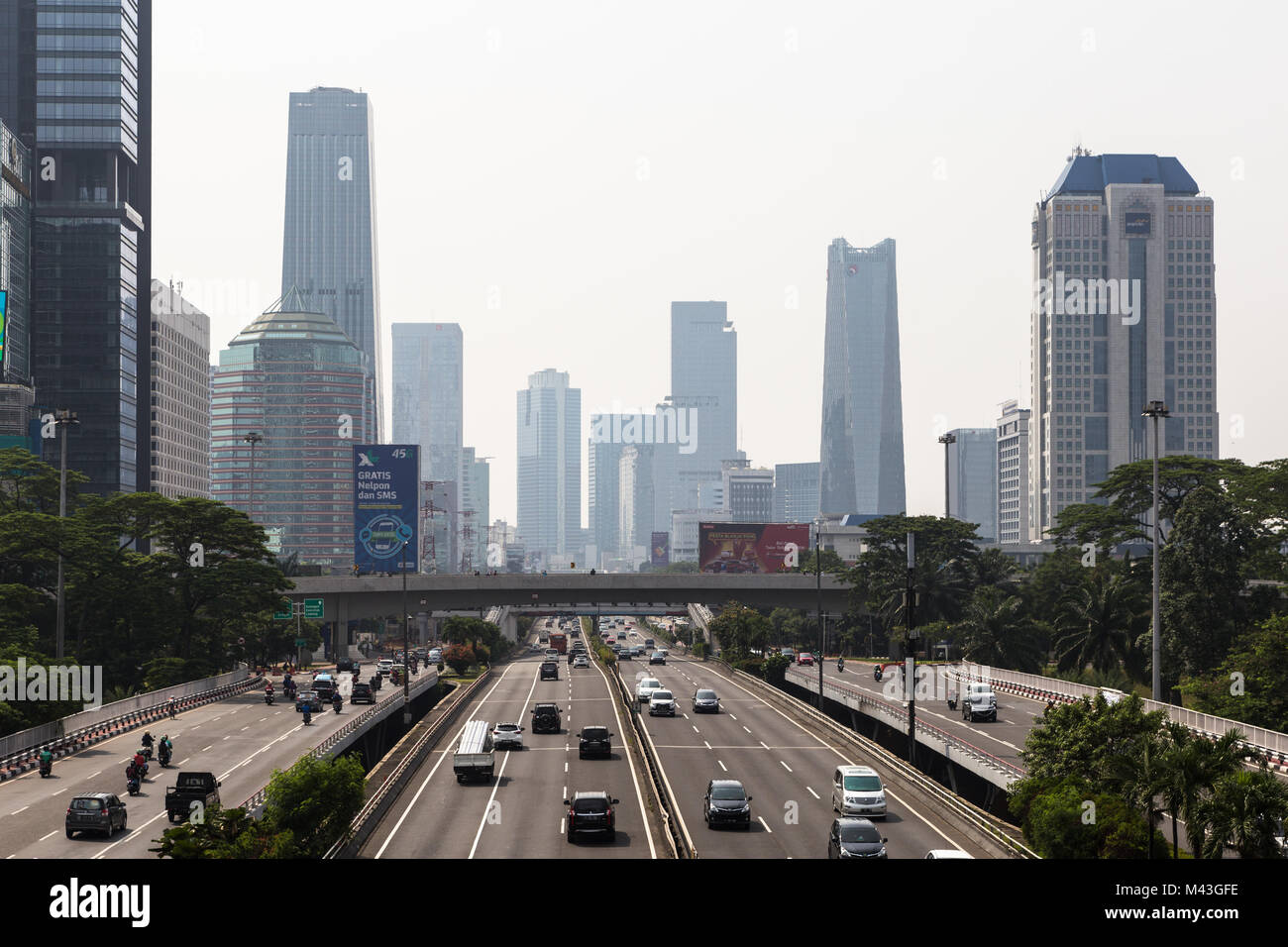 Traffic jakarta indonesia morning hires stock photography and images