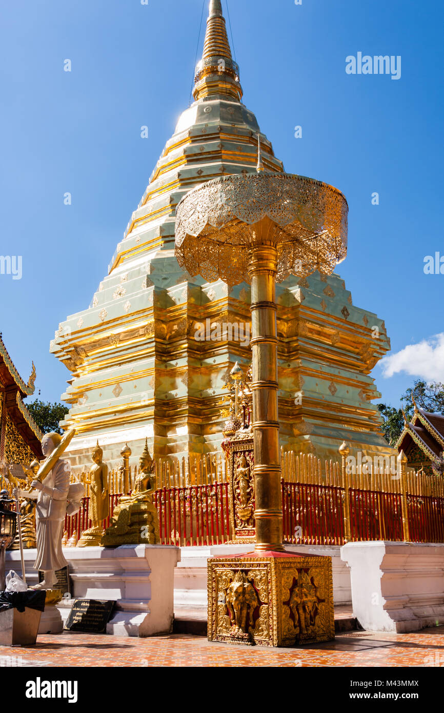 Wat Phra That Doi Suthep, Chiang Mai, Thailand Stock Photo
