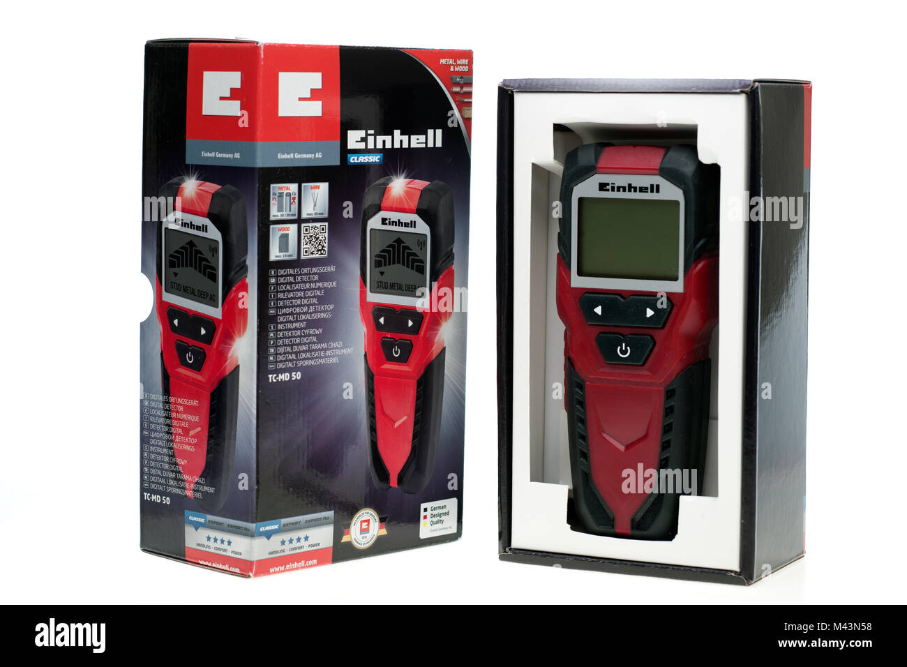 Einhell TC-MD 50 Digital Multi Detector for Walls Stock Photo