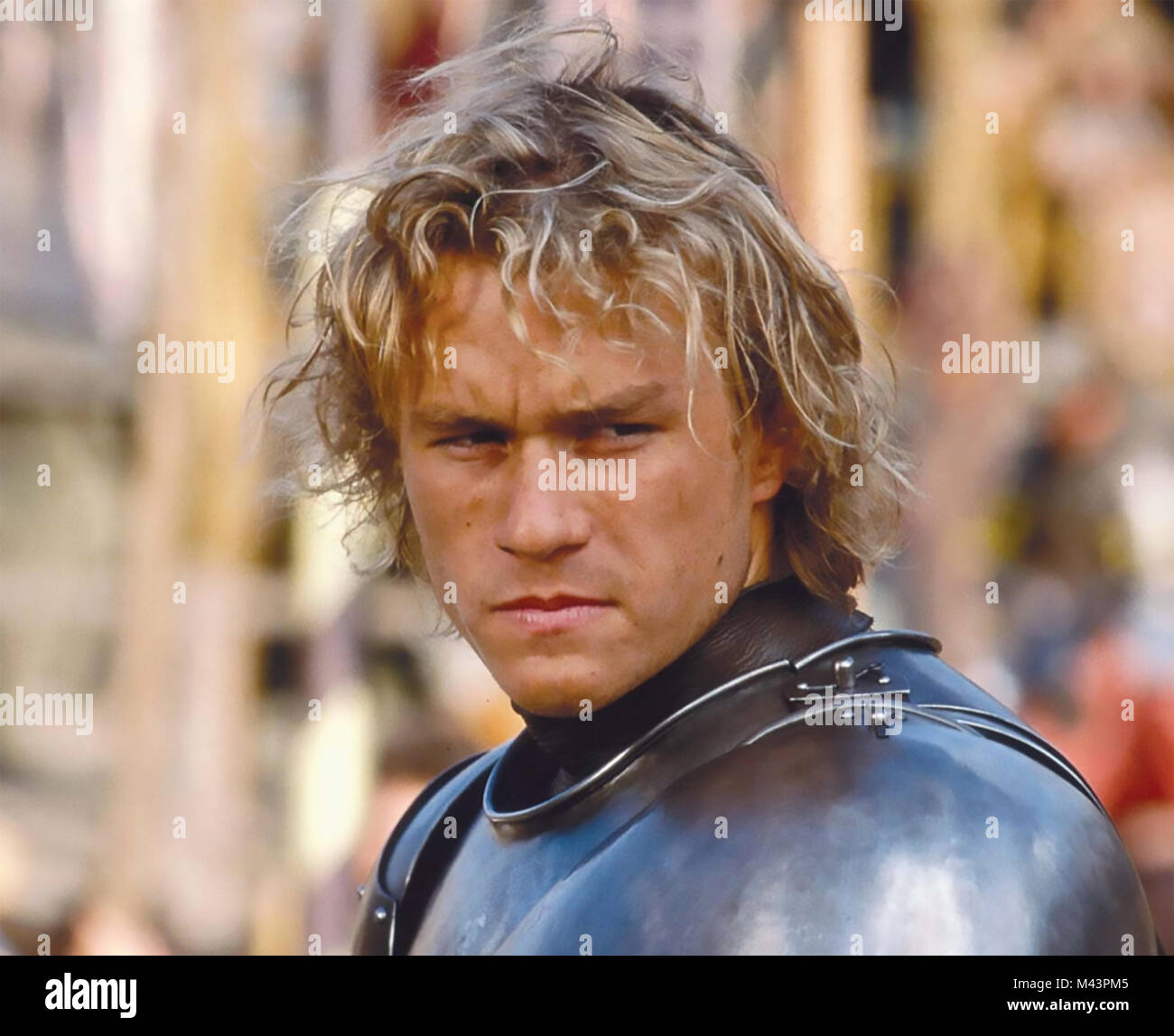 A KNIGHT'S TALE 2001 Columbia film with Heath Ledger Stock Photo