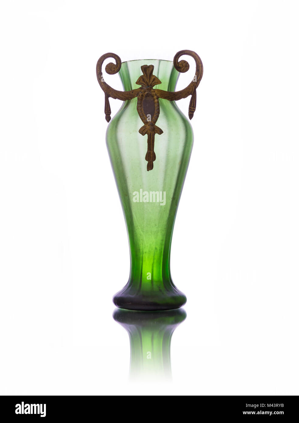 Antique Glass Vase Cut Out Stock Images Pictures Alamy