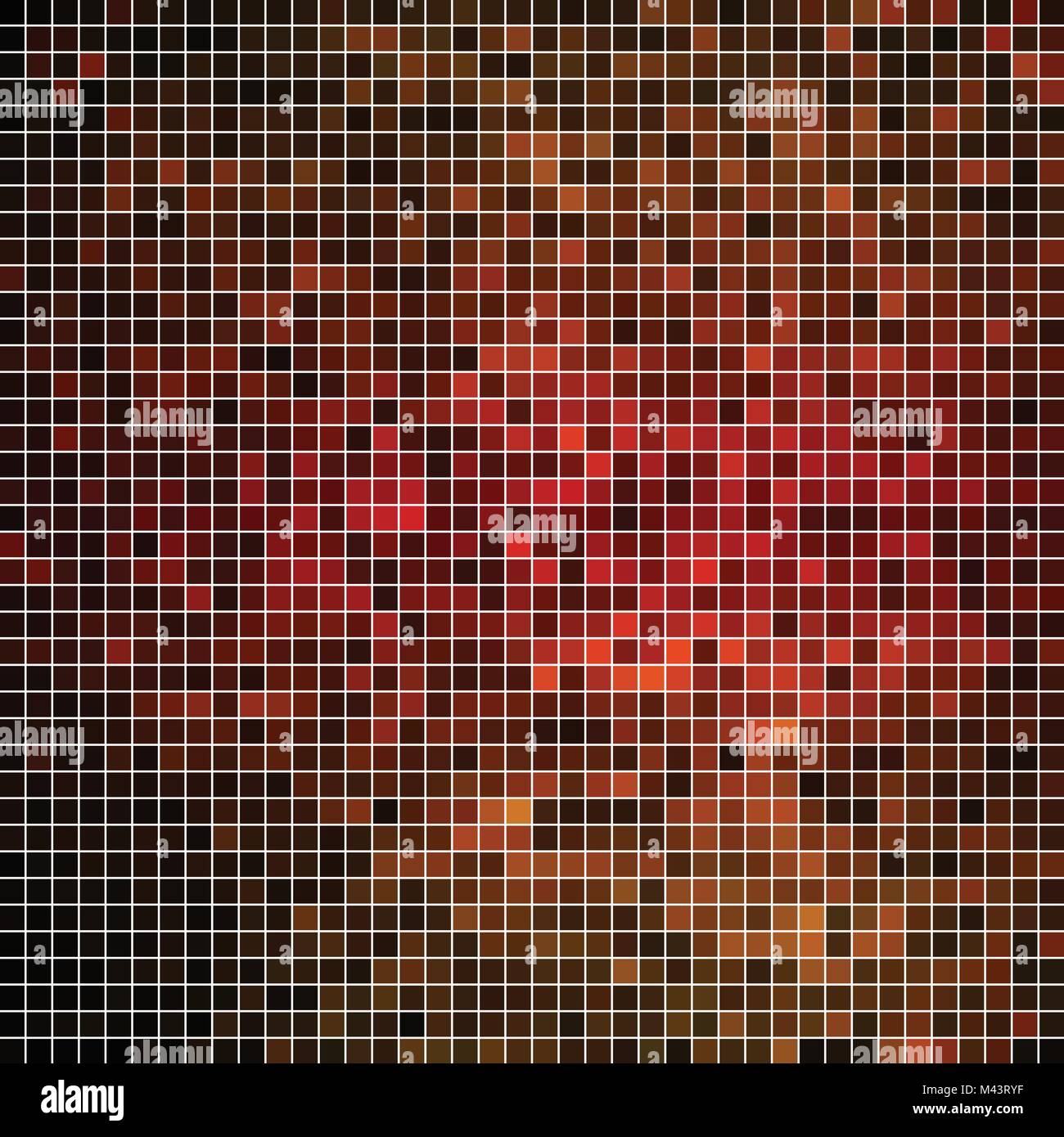 abstract vector square pixel mosaic background Stock Vector Image & Art ...